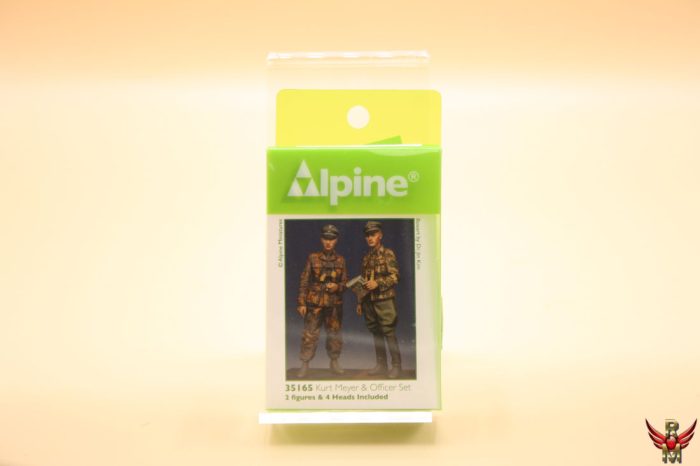 Alpine Miniatures 1/35 Kurt Meyer and WSS Grenadier Officer