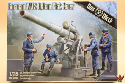 Das Werk 1/35 German WWII 88mm FlaK Crew