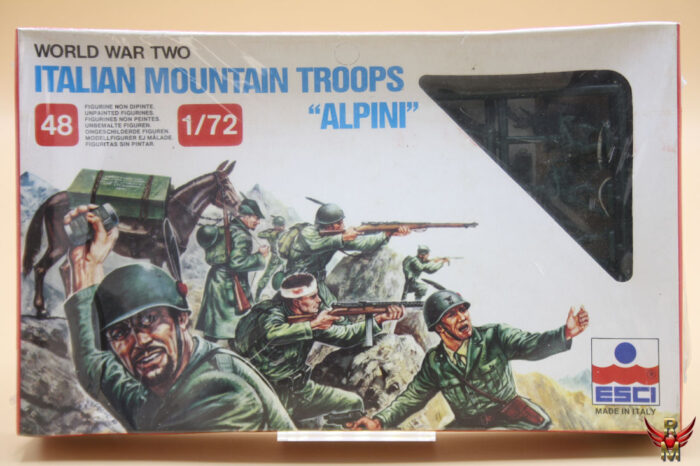 ESCI 1/72 World War Two Italian Mountain Troops Alpini