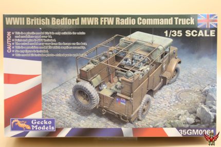 Gecko Models 1/35 WWII British Bedford MWR FFW Radio Command Truck