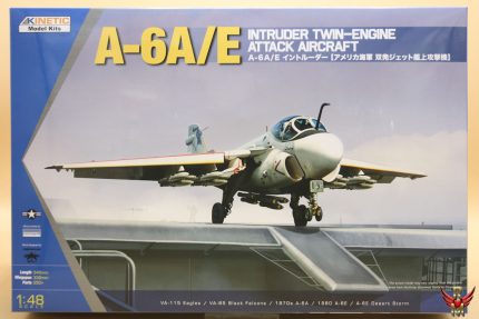 Kinetic 1/48 A-6A/E Intruder Twin-engine Attack Aircraft