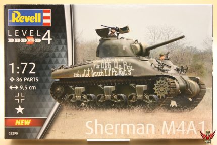 Revell 1/72 Sherman M4A1