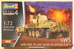 Revell 1/72 sWS with Flak 43 and Sd Ah 58 ammo trailer