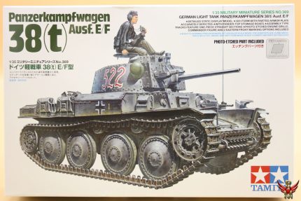 Tamiya 1/35 Panzerkampfwagen 38t Ausf E/F