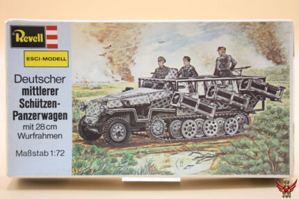 Revell 1/72 Deutscher Mittlerer Schutzen Panzerwagen mit 28cm Wurfrahmen