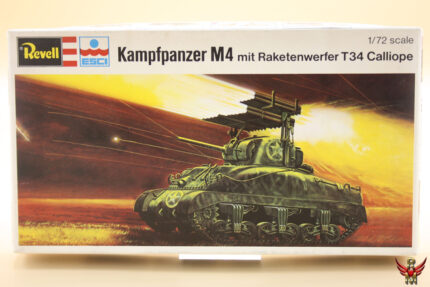 Revell 1/72 Kampfpanzer M4 mit Raketenwerfer T34 Calliope