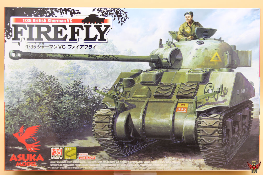 Asuka Model 1/35 British Sherman VC Firefly