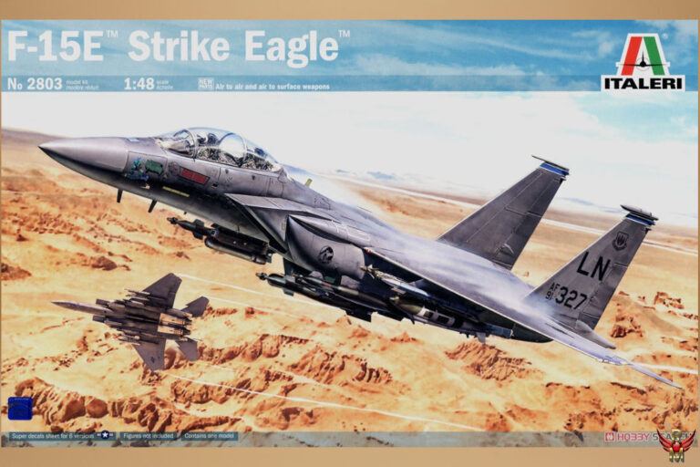 ITALERI IT2803 Scale 1/48 McDONNEL DOUGLAS F-15E STRIKE EAGLE CACCIA MILITARY AI