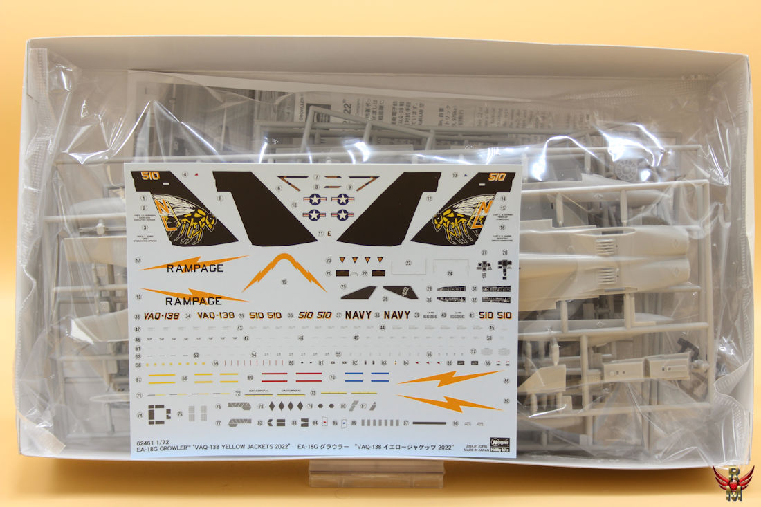 Hasegawa 1/72 EA-18G Growler VAQ-138 Yellow Jackets 2022
