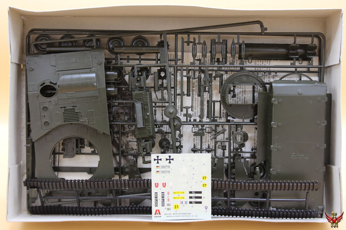 Italeri 1/35 Self Propelled Howitzer M-110A1 Thunderbolt