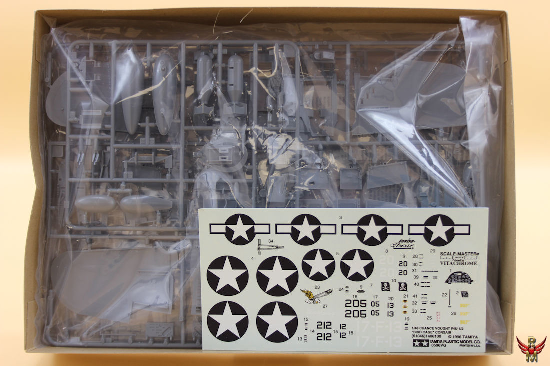Tamiya 1/48 Chance Vought F4U-1/2 Bird Cage Corsair