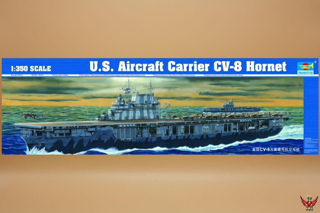 Trumpeter 1/350 US Aircraft Carrier USS Hornet CV-8