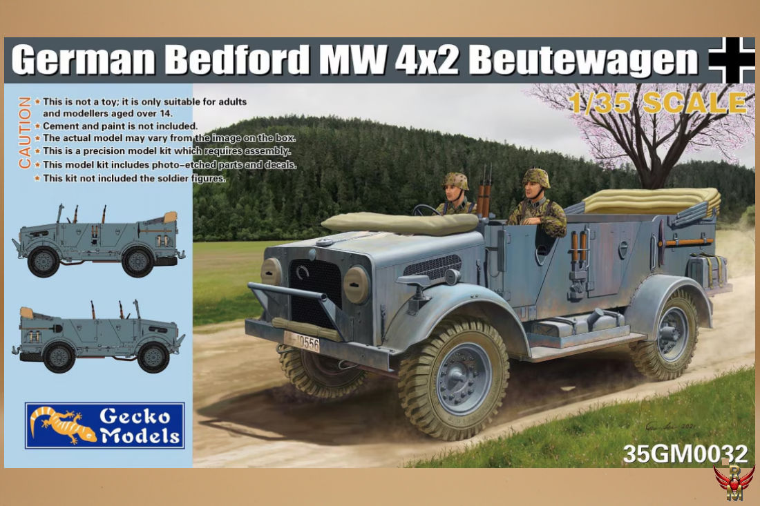 Gecko Models 1/35 German Bedford MW 4x2 Beutewagen