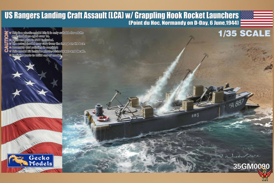 Gecko Models 1/35 Rangers Landing Craft Assault (LCA)