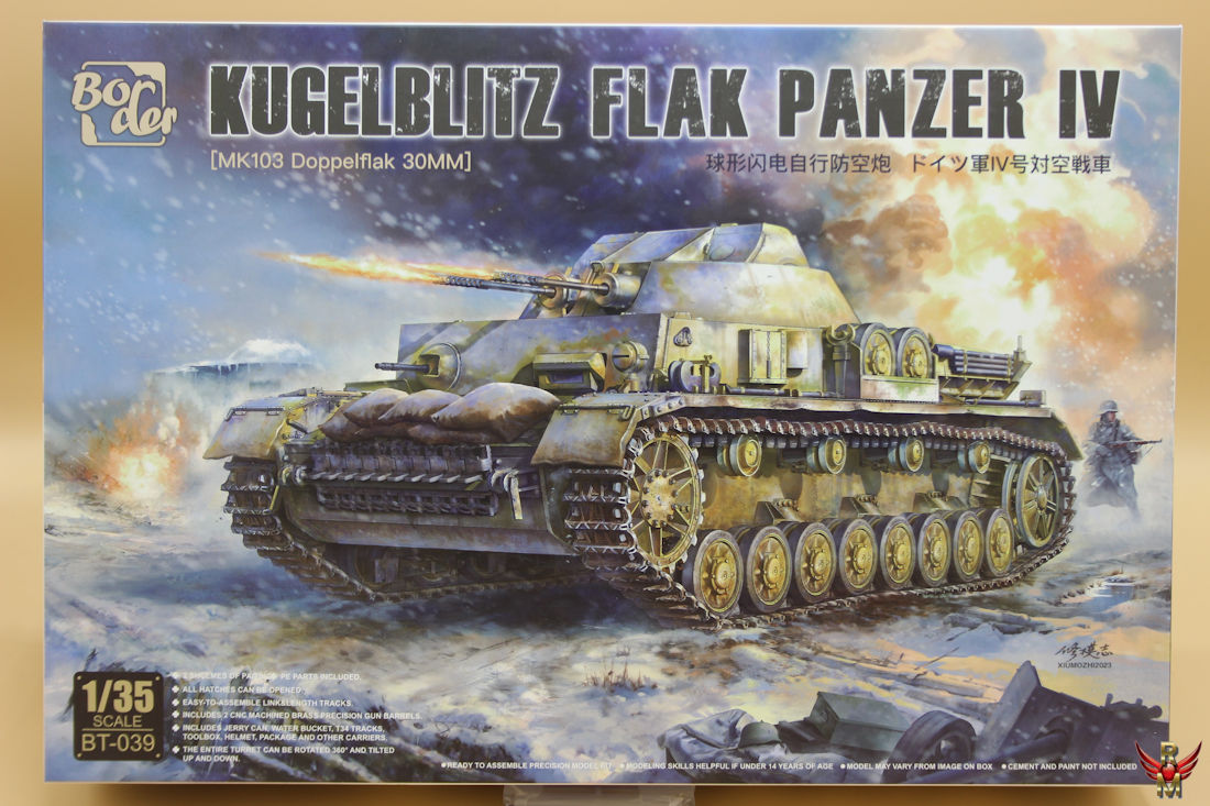 Border Model 1/35 Kugelblitz Flak Panzer IV