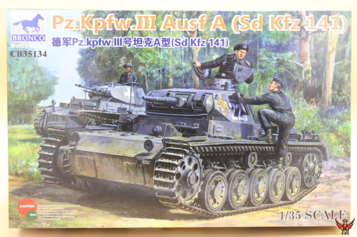 Bronco Models 1/35 Pz Kpfw III Ausf A (Sd Kfz 141)