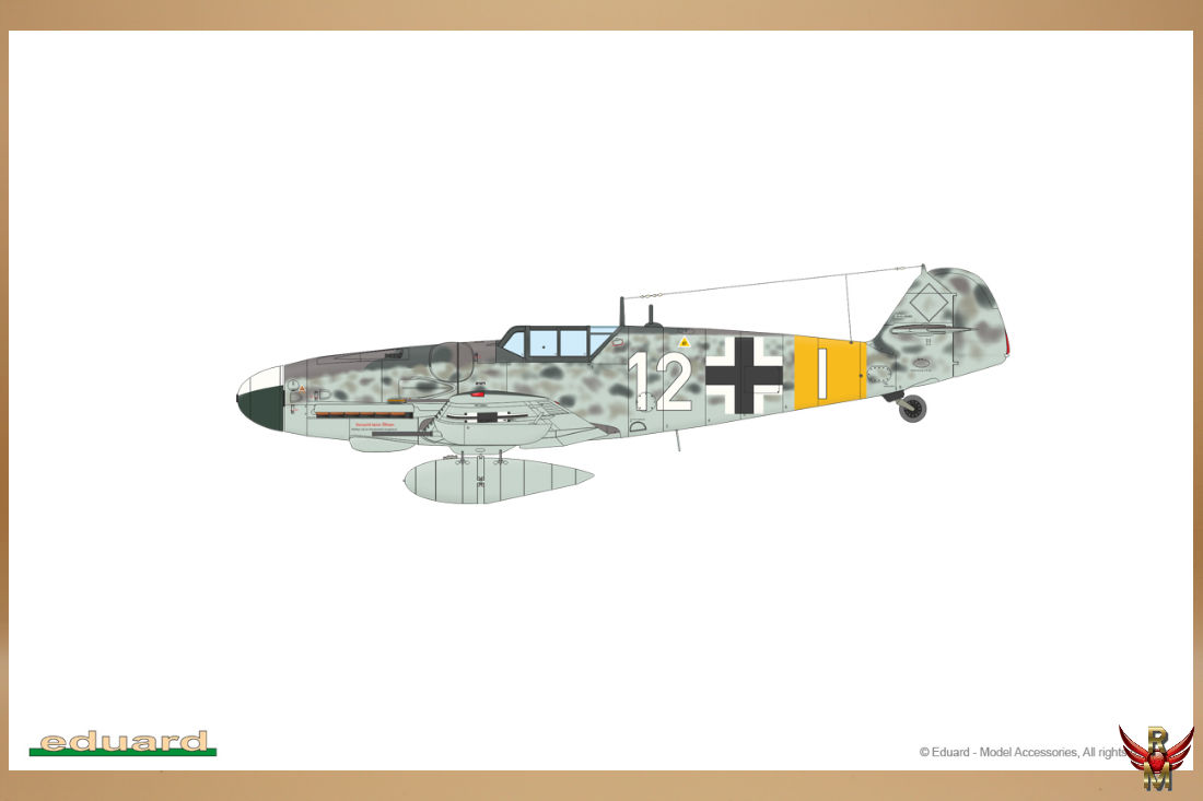 Eduard 1/72 Bf 109G-10 & G-14/AS Dual Combo Royal Class Edition