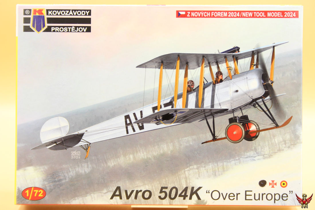 Kovozávody Prostějov 1/72 Avro 504K Over Europe