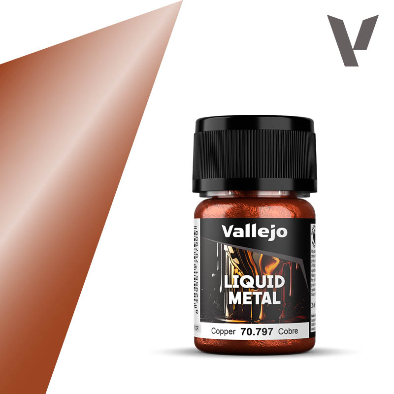 Vallejo Liquid Metal Copper (Alcohol Based)