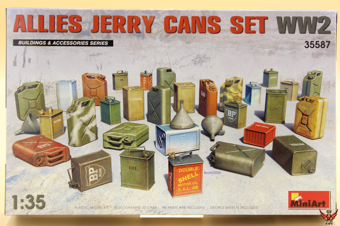 MiniArt 1/35 Allies Jerry Cans Set WW 2
