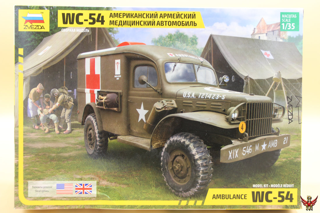 Zvezda 1/35 WC-54 Ambulance