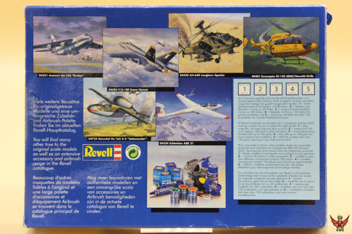 Revell 1/144 AH-64D Longbow Apache