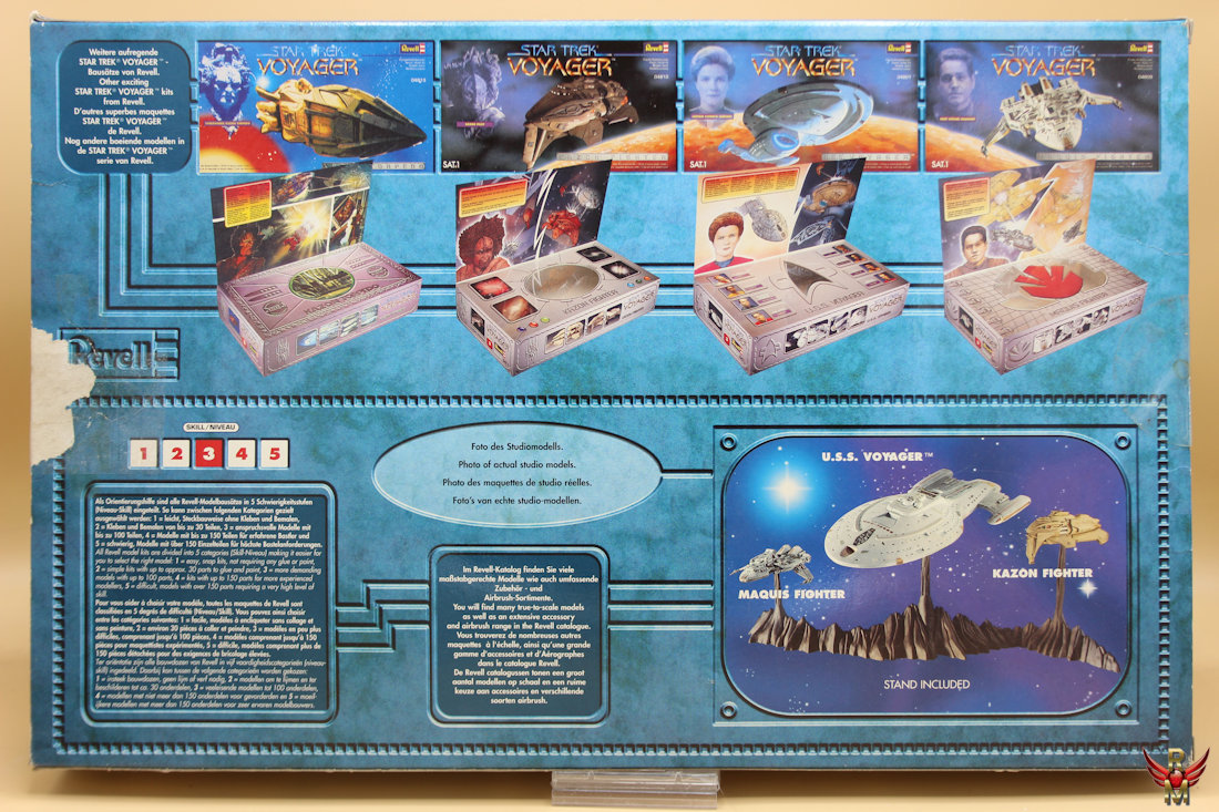 Revell 1/1400 Star Trek Voyager 3-Kit Set