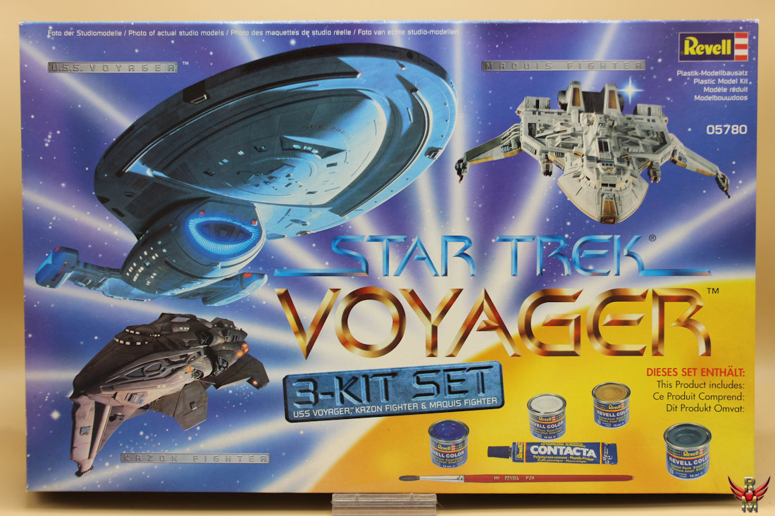 Revell 1/1400 Star Trek Voyager 3-Kit Set