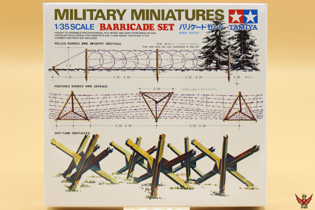 Tamiya 1/35 Barricade Set