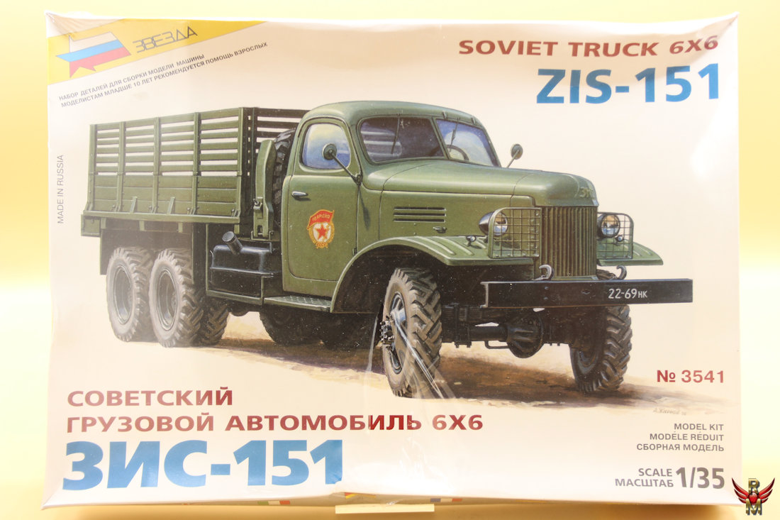 Zvezda 1/35 Soviet Truck 6x6 ZIS-151
