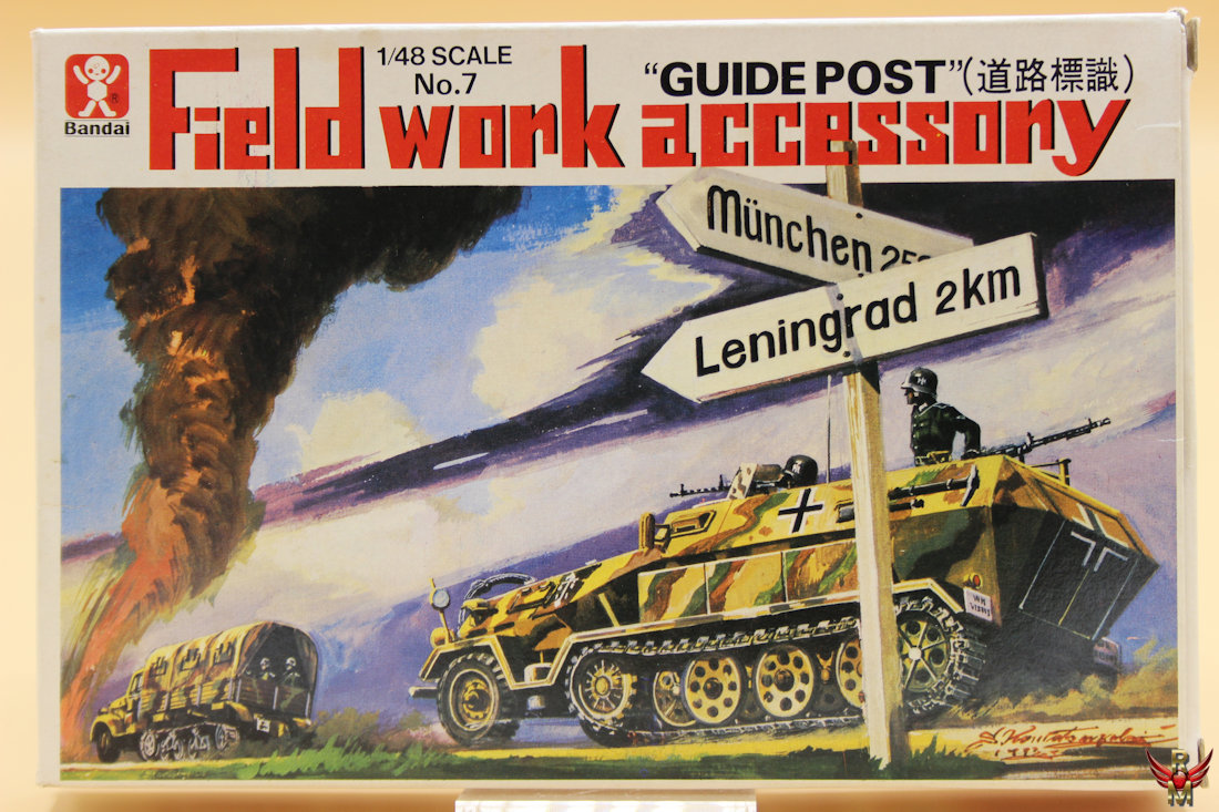 Bandai 1/48 Field Work Accessory No 7 Guide Post