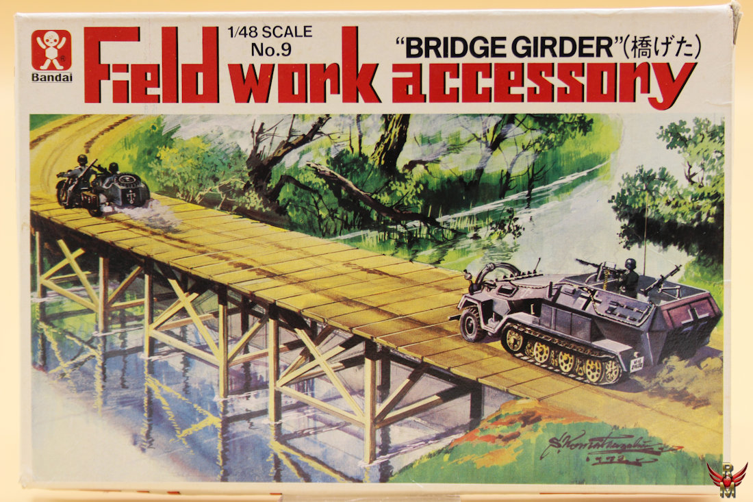 Bandai 1/48 Field Work Accessory No 9 Bridge Girder