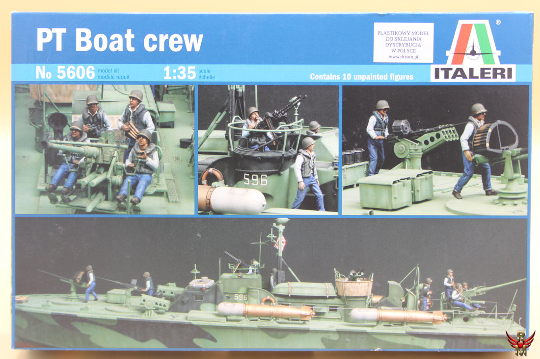 Italeri 1/35 PT Boat Crew