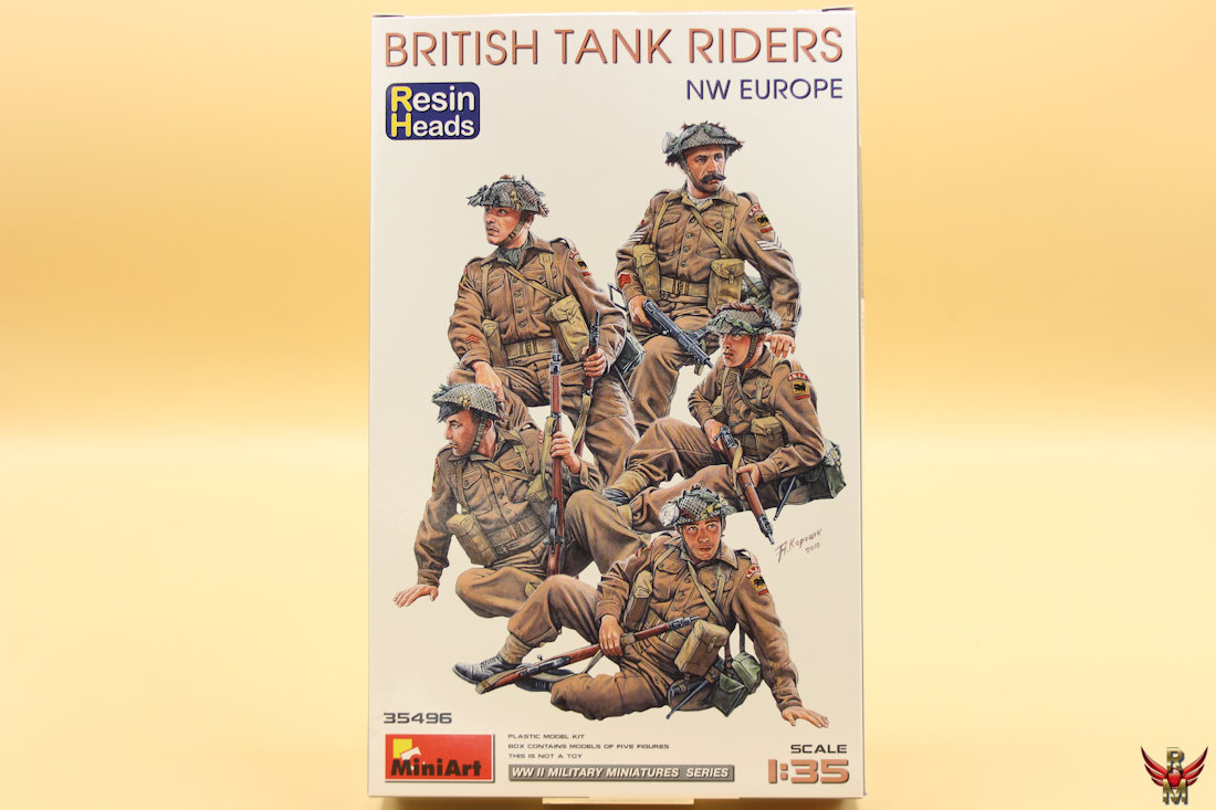 MiniArt 1/35 British Tank Riders NW Europe