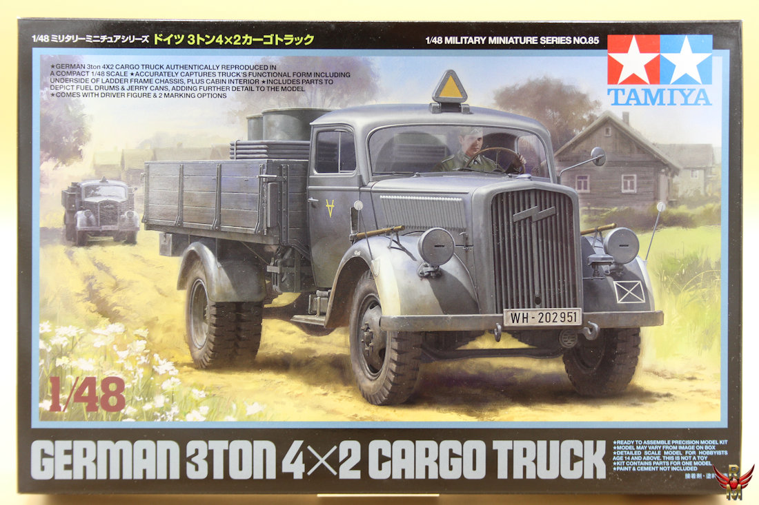 Tamiya 1/48 German 3ton 4x2 Cargo Truck