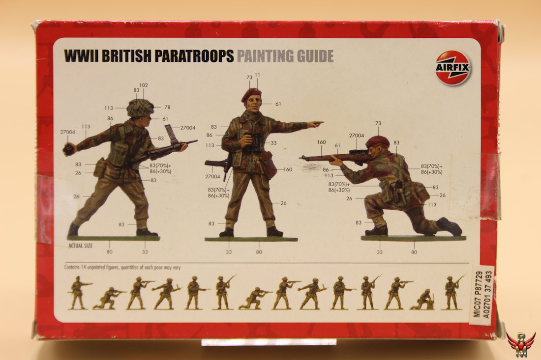 Airfix 1/32 WWII British Paratroops