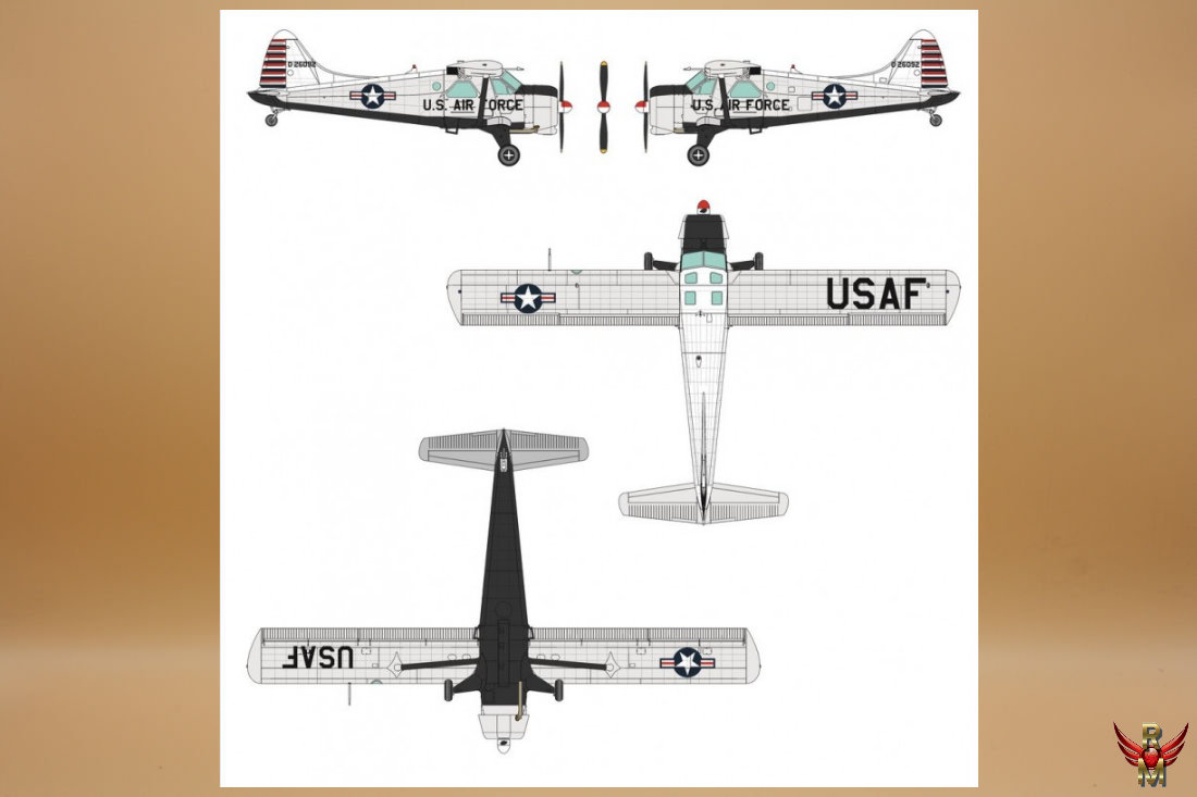 Dora Wings 1/48 L-20A U-6A Beaver