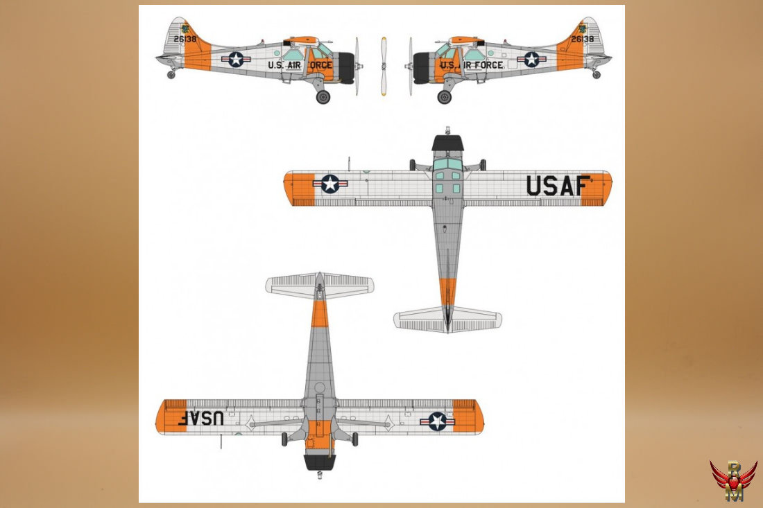 Dora Wings 1/48 L-20A U-6A Beaver