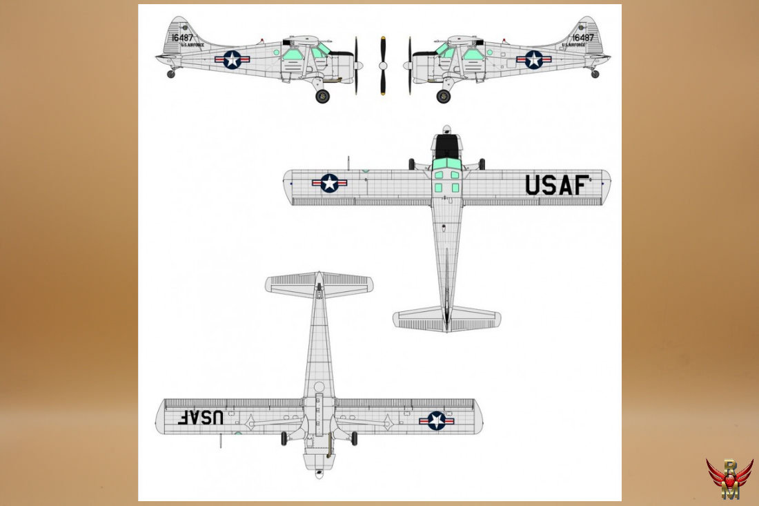 Dora Wings 1/48 L-20A U-6A Beaver