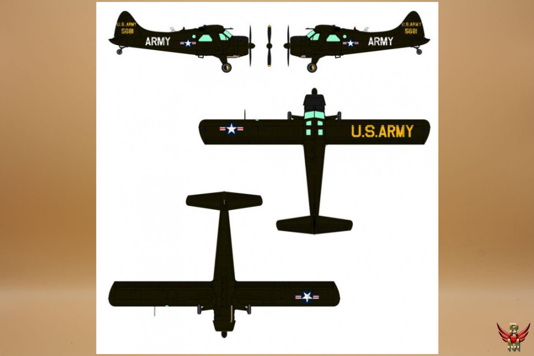 Dora Wings 1/48 L-20A U-6A Beaver