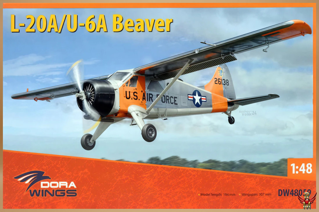 Dora Wings 1/48 L-20A U-6A Beaver