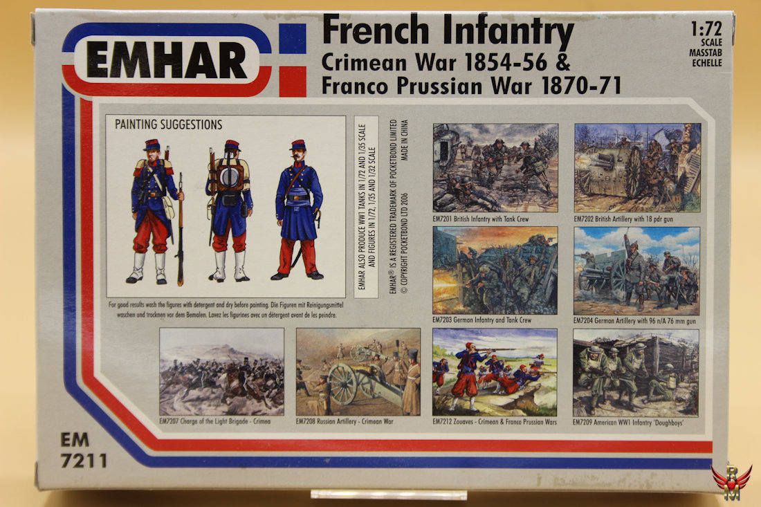 EMHAR 1/72 French Infantry