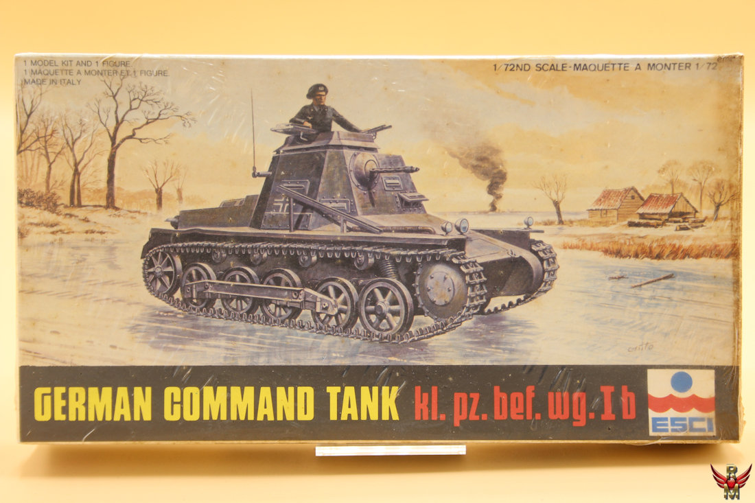ESCI 1/72 German Command Tank kl Pz Bef Wg I B
