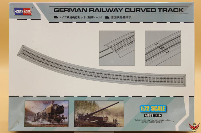 Model Bouw Rails Rowasp ModelbouwHobbyBoss 1/72 German Railway Curved Track - Rowasp ...