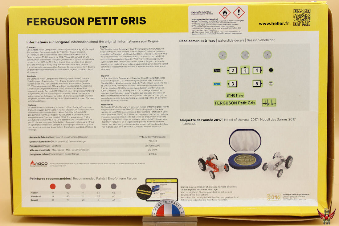 Heller 1/24 Ferguson Petit Gris