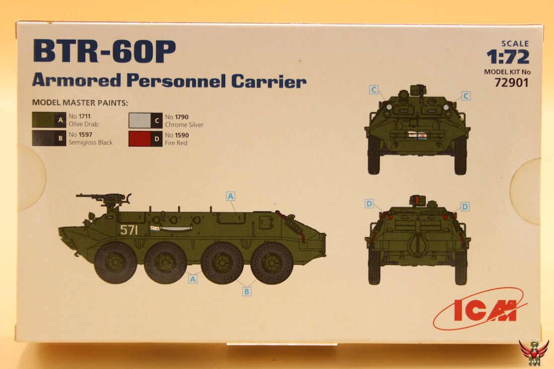 ICM 1/72 BTR-60P Armored Personnel Carrier