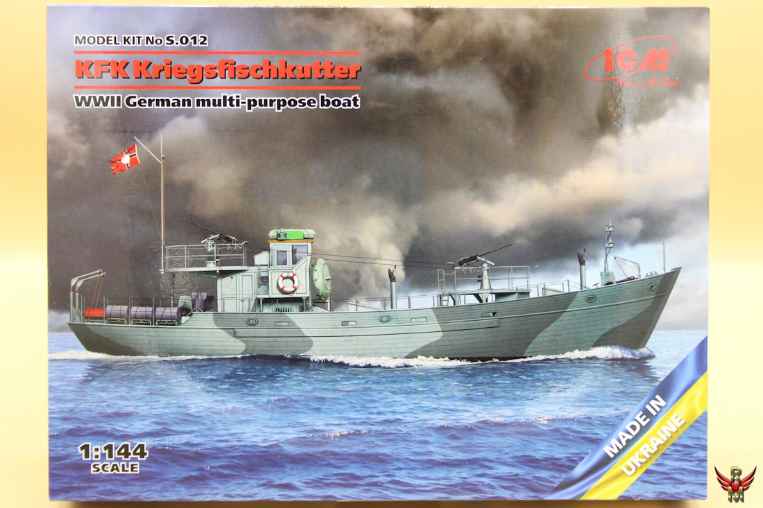ICM 1/144 KFK Kriegsfischkutter WWII German multi-purpose boat