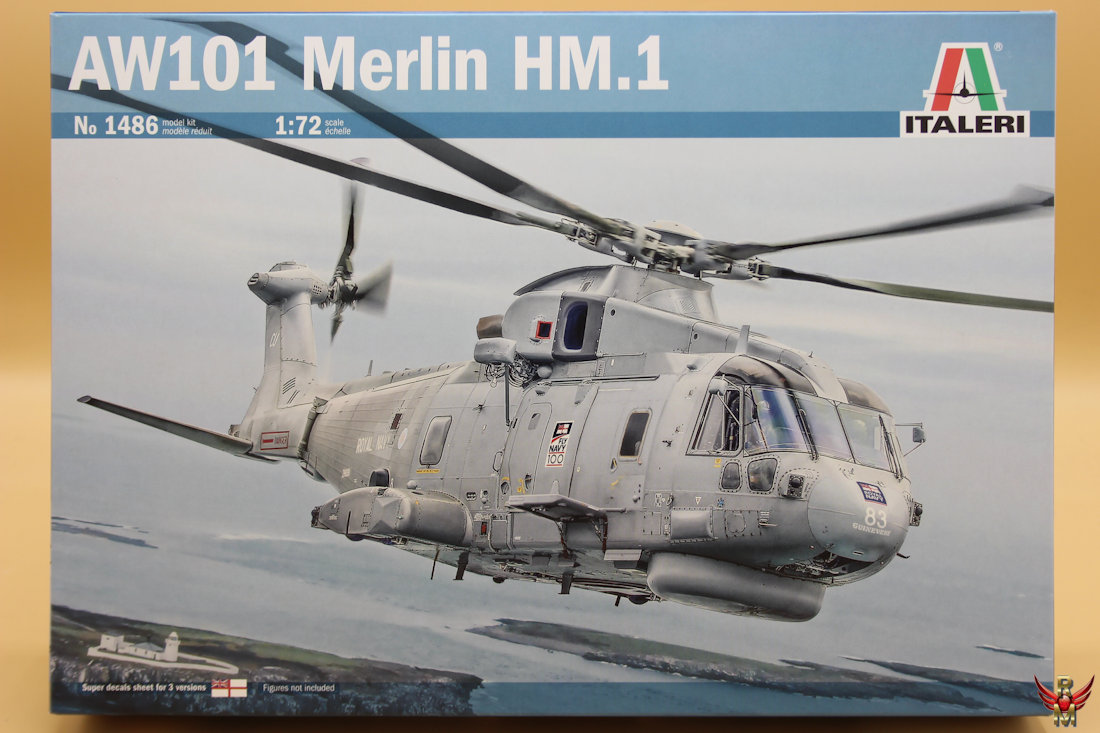 Rowasp ModelbouwItaleri 1/72 AW 101 Merlin HM 1 - Rowasp Modelbouw
