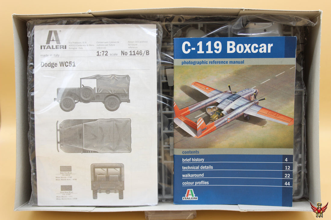 Italeri 1/72 C-119C Flying Boxcar