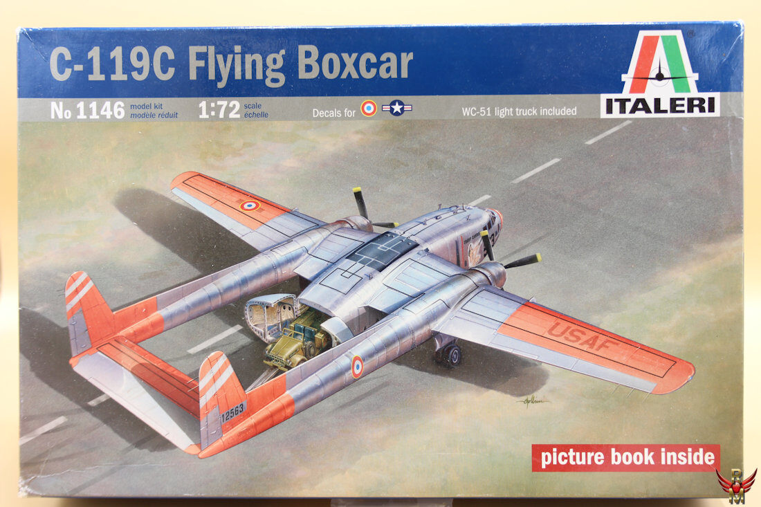Italeri 1/72 C-119C Flying Boxcar